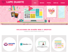 Tablet Screenshot of lupeduarte.com